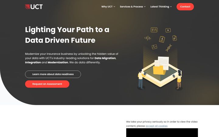 Screenshot of dcaupdates.com