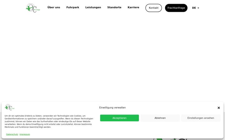 Screenshot of dccargo.de