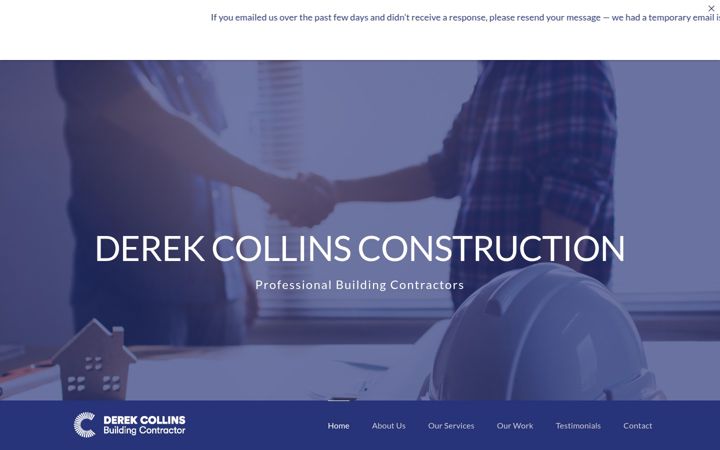 Screenshot di dcconstruction.ie