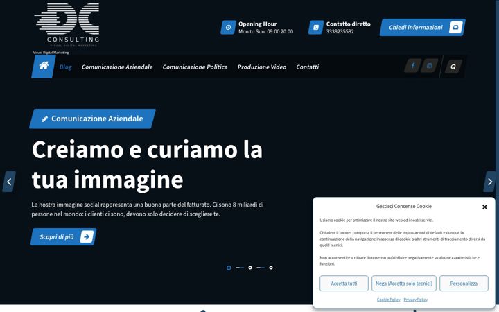 Screenshot of dcconsulting.eu