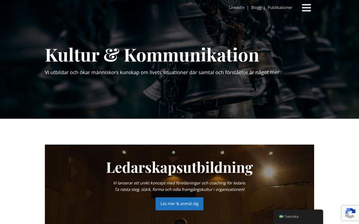 Screenshot di dcconsulting.se