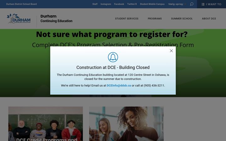 Ekrānuzņēmums no dce.ca