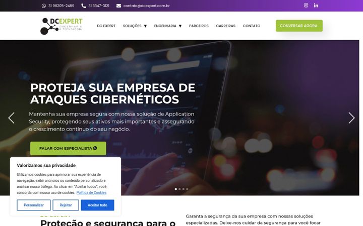 Képernyőkép: dcexpert.com.br
