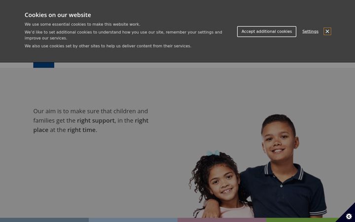 Screenshot of dcfp.org.uk