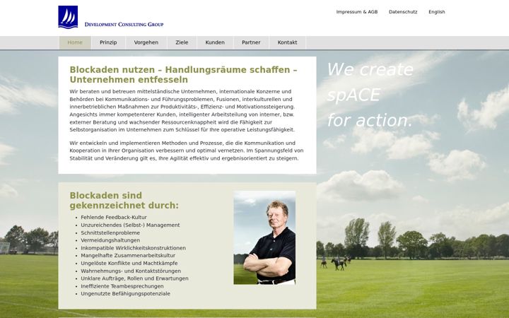 Screenshot of dcg-online.com