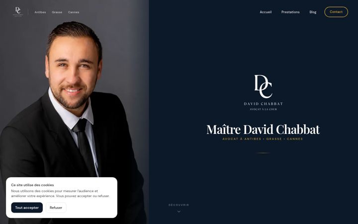 Snímek obrazovky dchabbat-avocat.fr