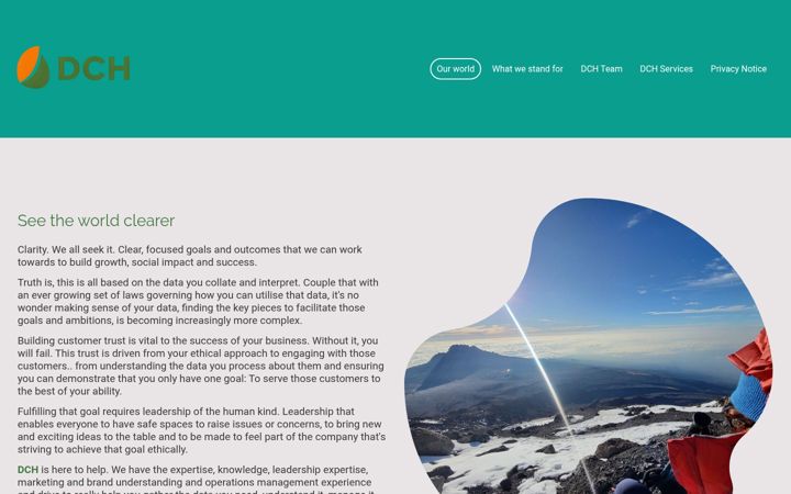 Screenshot von dcharmonised.com