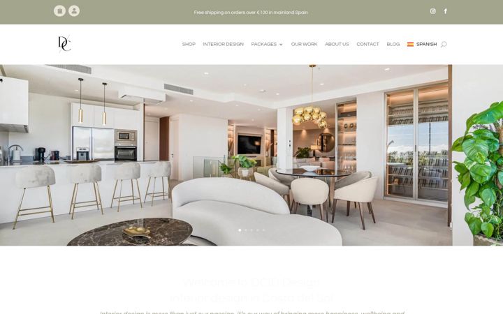 Screenshot of dcid-design.com