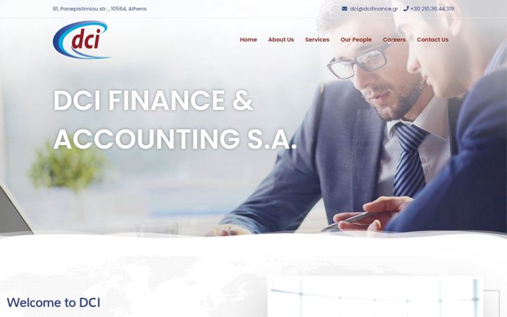 Screenshot di dcifinance.gr