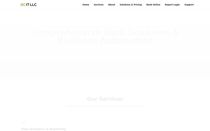 Screenshot of dcitllc.com
