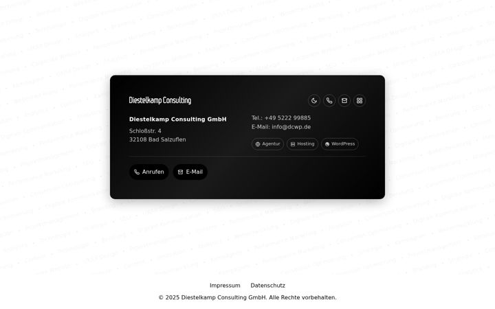 Screenshot of dckc.de
