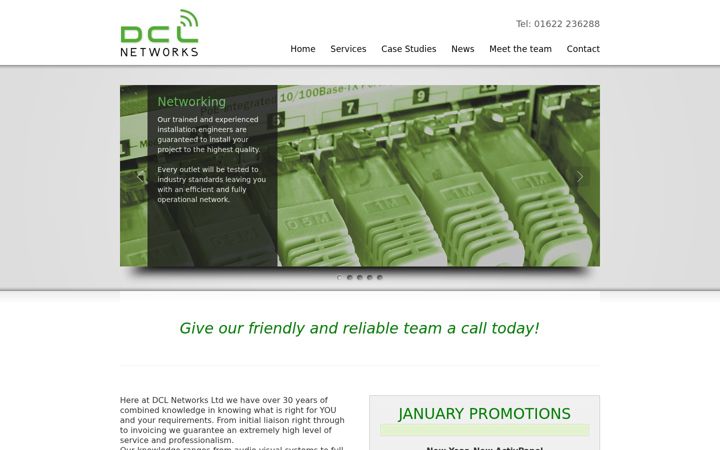 Screenshot of dclntltd.co.uk