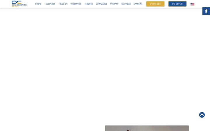Screenshot of dclogisticsbrasil.com