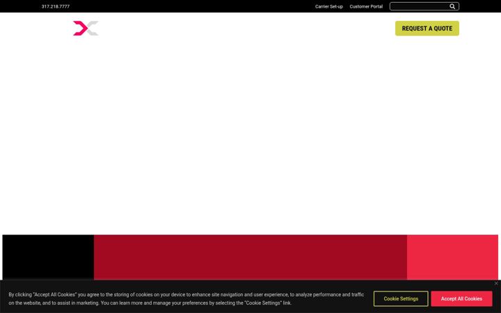 Screenshot of dclogistix.com