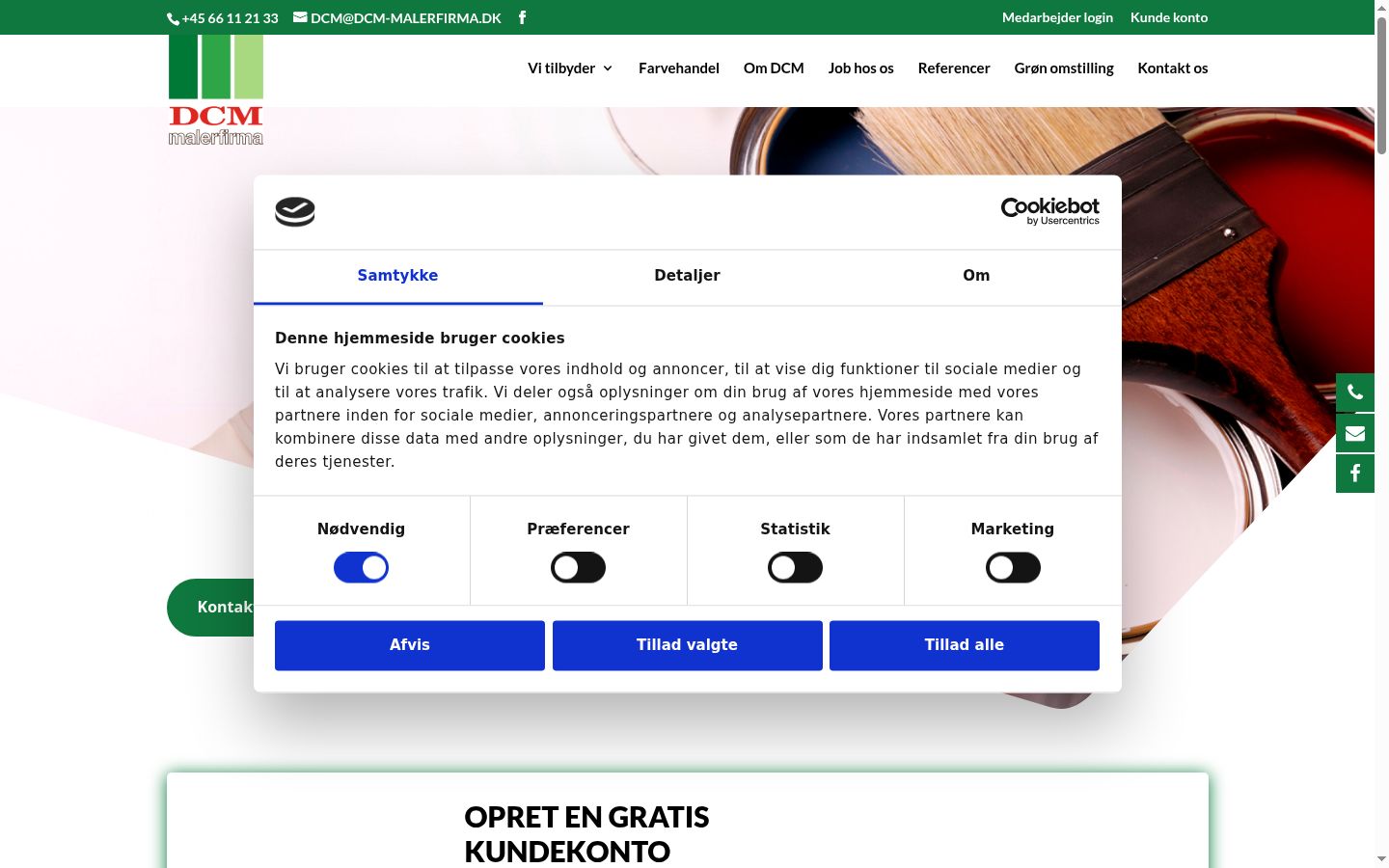 Sutikimo reklamjuostės, rodytos prieš bet kokią sąveiką, ekrano kopija
