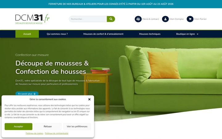 Zrzut ekranu dcm31.fr