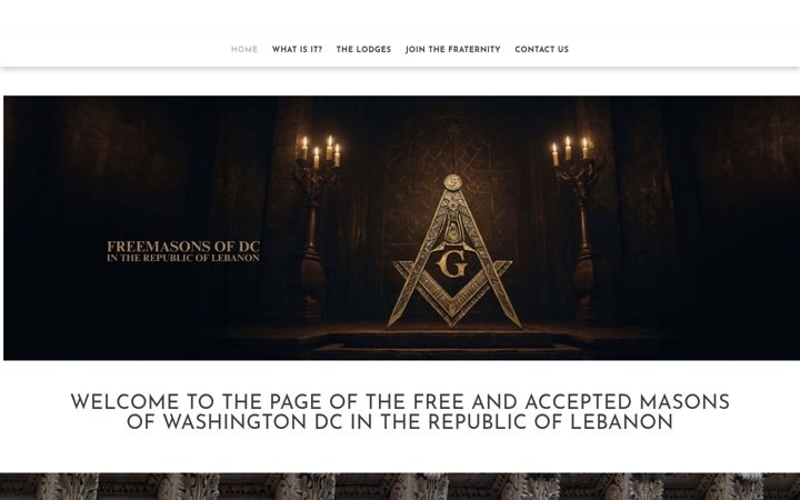 Screenshot of dcmasonryinlebanon.org