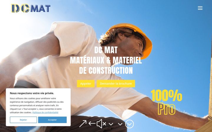 Zrzut ekranu dcmat.fr
