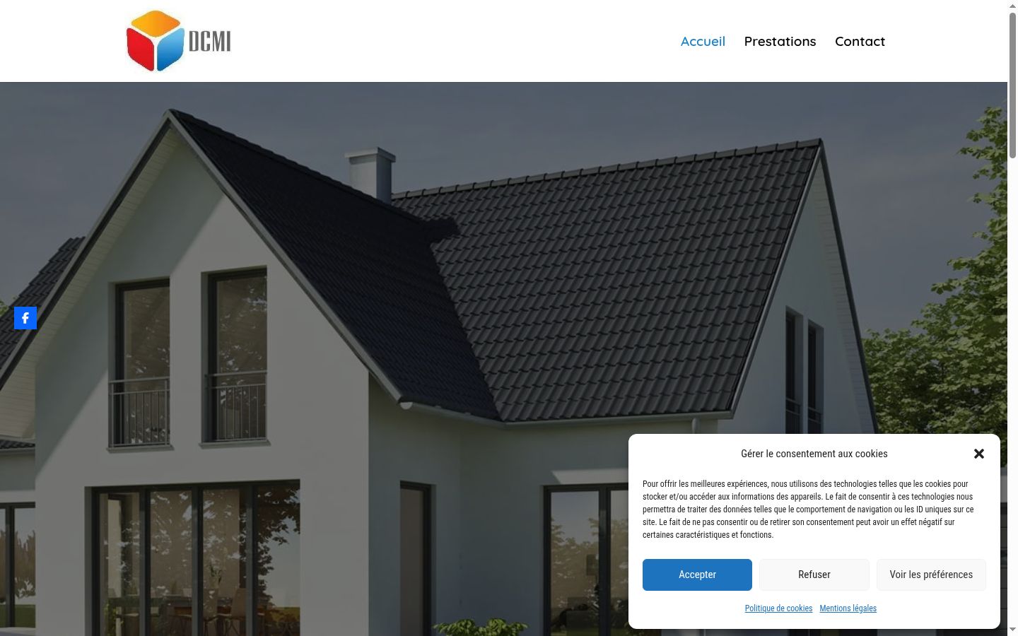 Screenshot tal-banner tal-kunsens muri qabel kwalunkwe interazzjoni