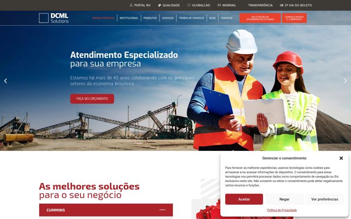Képernyőkép: dcml.com.br