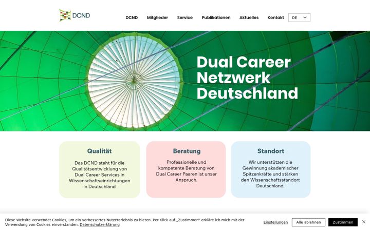 Screenshot of dcnd.org