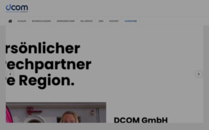 Captura de ecrã de dcom-online.net