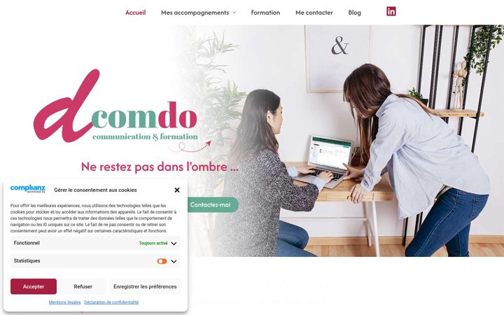 Snímek obrazovky dcomdo.fr