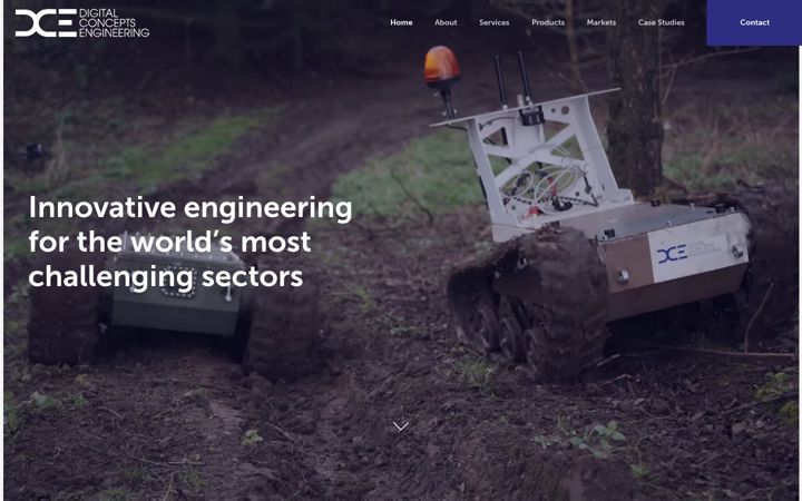 Screenshot of dconcepts.co.uk