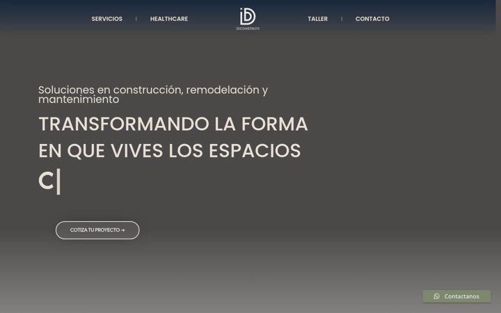 Screenshot of dconstruye.com