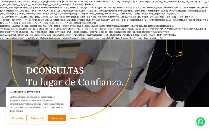 Screenshot of dconsultas.com