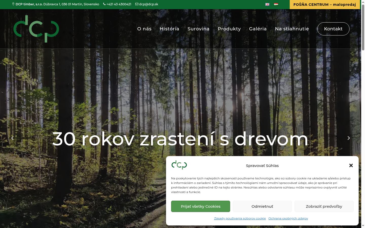 Posnetek zaslona pasice za privolitev, prikazane pred kakršno koli interakcijo
