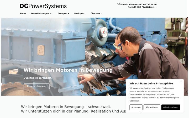Screenshot of dcps.ch