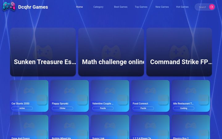 Screenshot of dcqhr.com