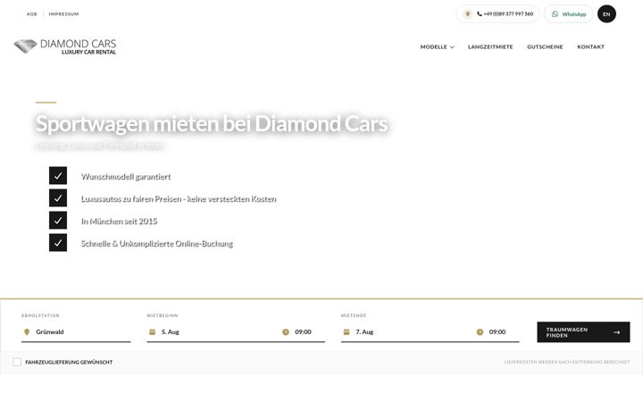 Screenshot of dcrentcars.de