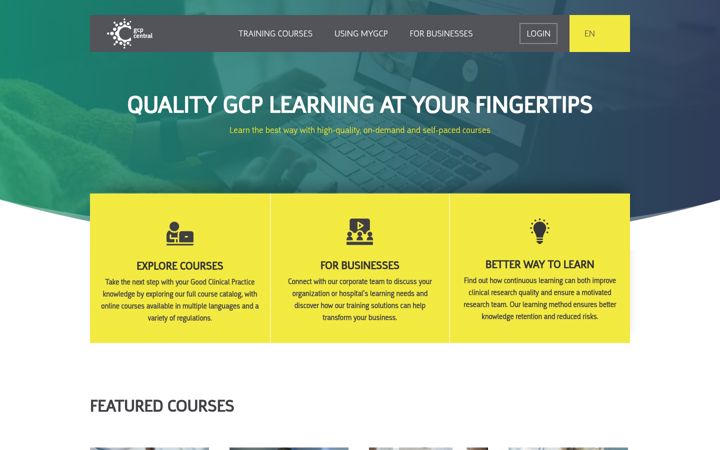 Screenshot of dcrfacademie.nl