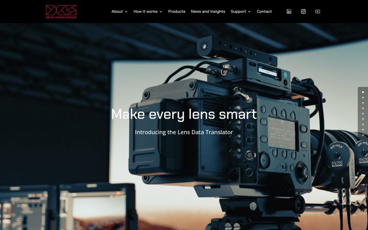 Screenshot of dcs.film
