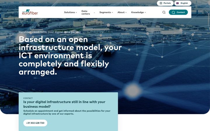 Screenshot of dcspine.nl