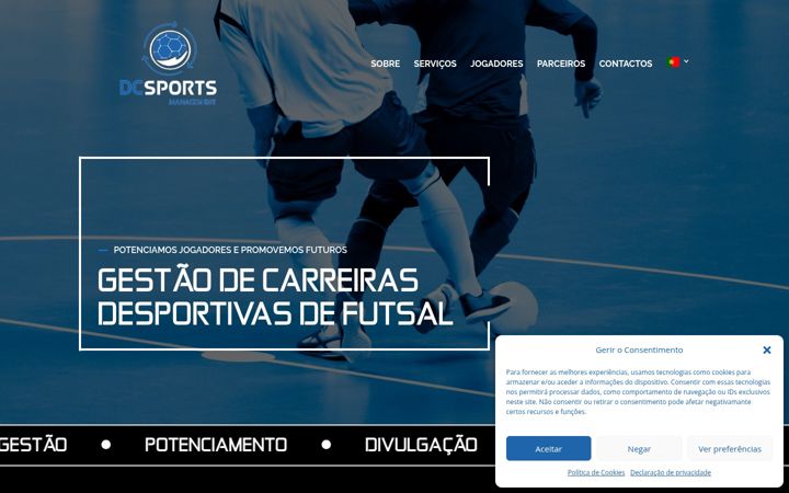 Screenshot of dcsports.pt