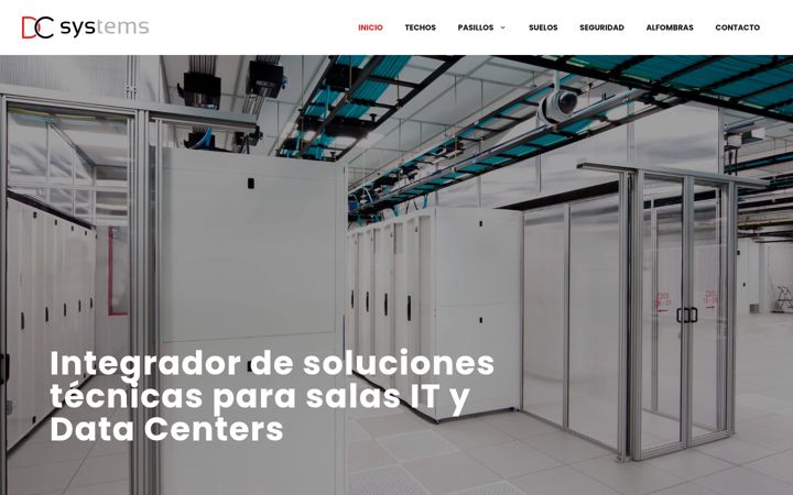 Snímek obrazovky dcsystems.es
