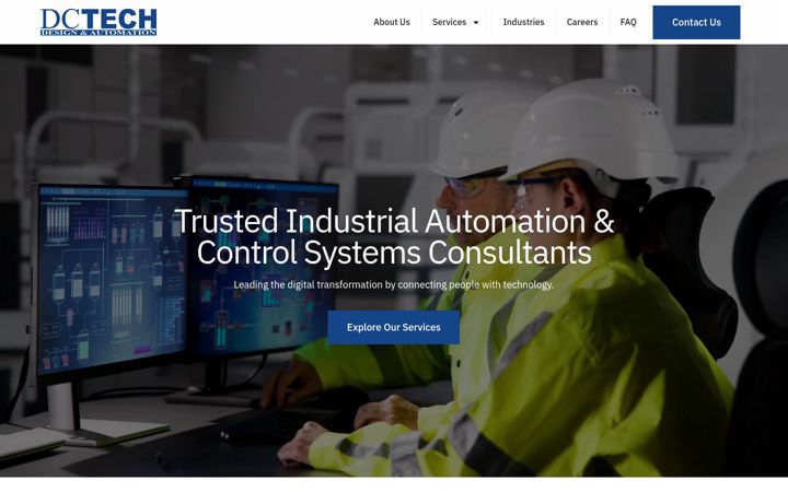 Screenshot of dctechusa.com