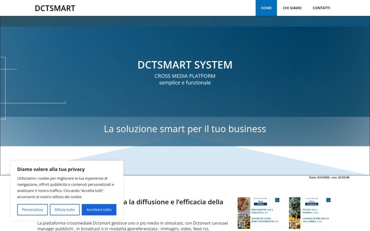 Captura de ecrã de dctsmart.net