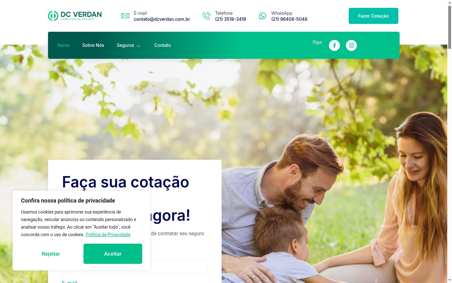 Képernyőkép a bármilyen interakció előtt megjelenő hozzájárulási bannerről