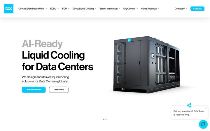 Screenshot of dcx.eu