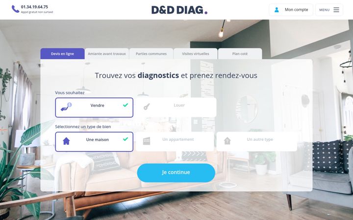Snímek obrazovky dd-diag.fr
