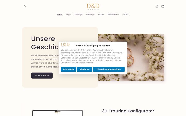 Screenshot of dd-juwelier.de
