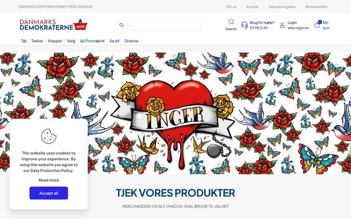 Screenshot von dd-shoppen.dk