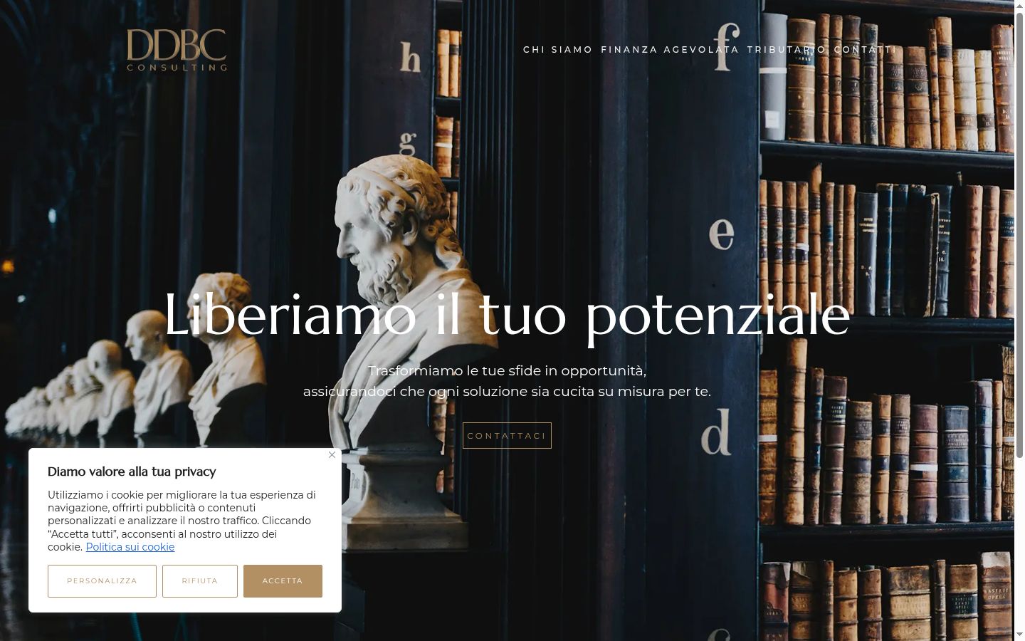 Screenshot tal-banner tal-kunsens muri qabel kwalunkwe interazzjoni