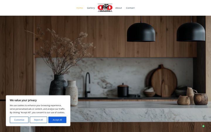 Screenshot of ddbuilding.uk