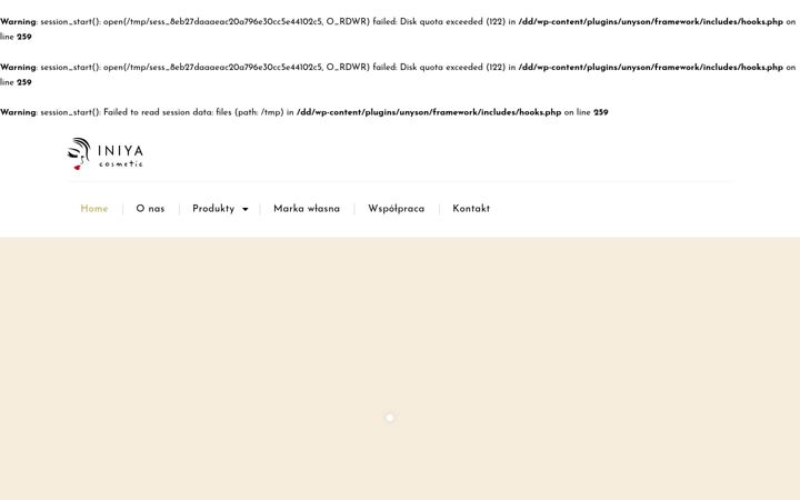 Screenshot of ddcosmetics.eu