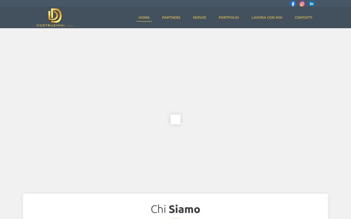 Screenshot of ddcostruzioni.it